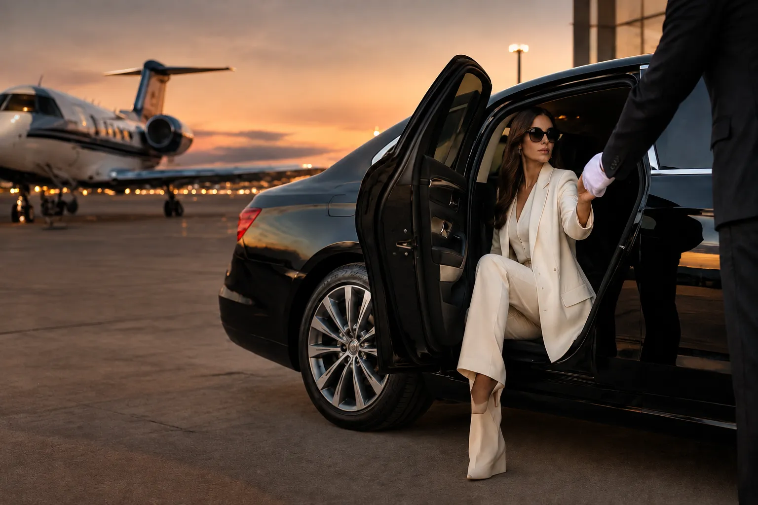 Preview of the North Black Limousine website