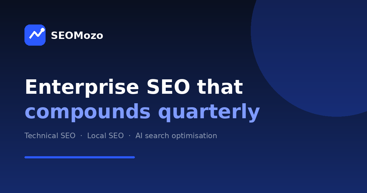 Preview of the SEOMozo website